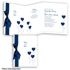 Heart's Garden - Marine - Invitation