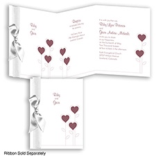 Heart's Garden - Rosewood - Invitation