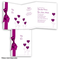 Heart's Garden - Sangria - Invitation