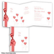 Heart's Garden - Coral Reef - Invitation