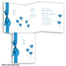 Heart's Garden - Cornflower - Invitation