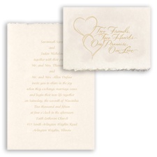 Promises - Golden - Invitation