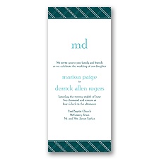 Classic Lines - Gem - Invitation