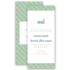 Classic Lines - Meadow - Invitation