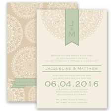 Shangri Love - Meadow - Invitation