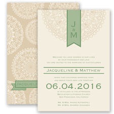 Shangri Love - Clover - Invitation