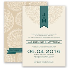 Shangri Love - Gem - Invitation