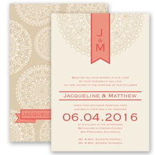 Shangri Love - Guava - Invitation