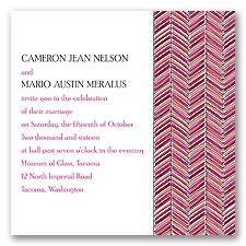 Wonderful Weave - Apple - Invitation