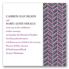 Wonderful Weave - Lapis - Invitation