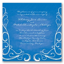 Fanciful Chalkboard - Horizon - Invitation