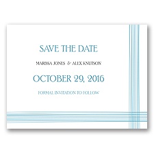 Stark Raving Plaid - Save the Date