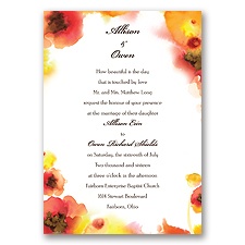Bright Beauty - Guava - Invitation