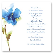 Brushstrokes - Horizon - Invitation