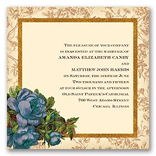 Rosie Romance - Lapis - Invitation