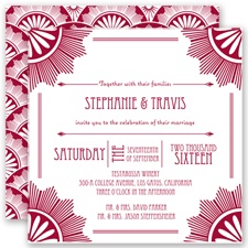 Roaring 20's - Apple - Invitation