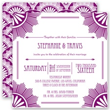 Roaring 20's - Sangria - Invitation