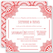 Roaring 20's - Guava - Invitation