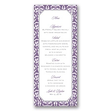 Vintage Frame  - Menu Card