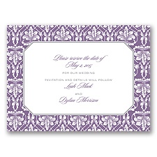Vintage Frame - Save the Date Card
