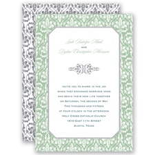 Vintage Frame - Meadow  - Invitation
