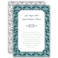 Vintage Frame - Gem  - Invitation