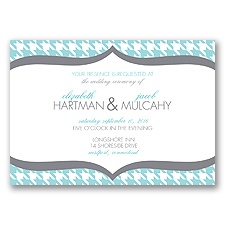 Happily Houndstooth - Pool - Invitation