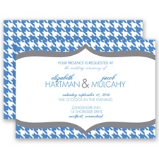 Happily Houndstooth - Horizon - Invitation