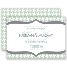 Happily Houndstooth - Meadow - Invitation