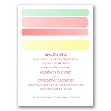 Color Washes - Guava - Save the Date