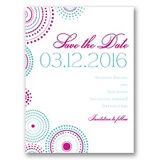 Circles Jubilee - Begonia - Save the Date
