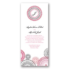 Circles Jubilee - Black - Invitation