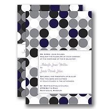 City Lights - Lapis - Invitation