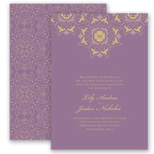 Zen Zing - Wisteria - Invitation
