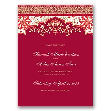 Moroccan Magic - Poppy - Save the Date