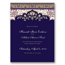 Moroccan Magic - Wisteria - Save the Date