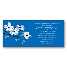 Dogwood Blossoms - Horizon - Invitation