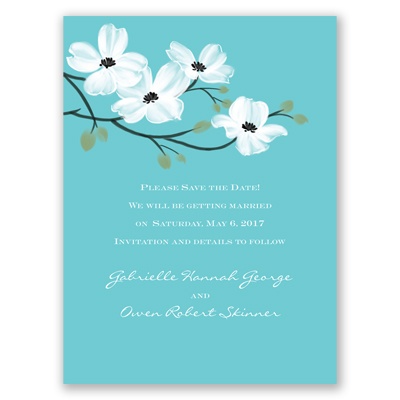 Dogwood Blossoms - Pool - Save the Date