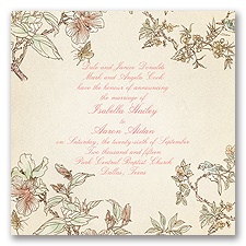 Oriental Gardens - Invitation