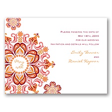 Particularly Paisley - Apple - Save the Date