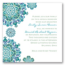 Particularly Paisley - Clover - Invitation