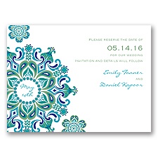 Particularly Paisley - Clover - Save the Date