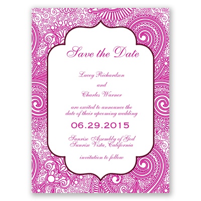 Happily Henna - Save the Date