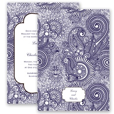 Happily Henna - Lapis - Invitation