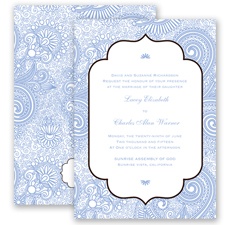 Happily Henna - Bluebird - Invitation