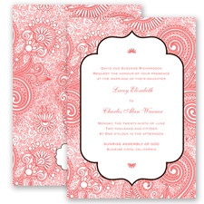 Happily Henna - Guava - Invitation