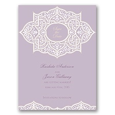 Indian Trellis - Save the Date