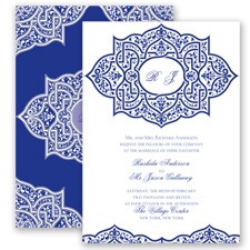 Indian Trellis - Regency - Invitation