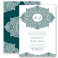 Indian Trellis - Gem - Invitation