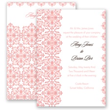 Joyous Day - Coral Reef - Invitation